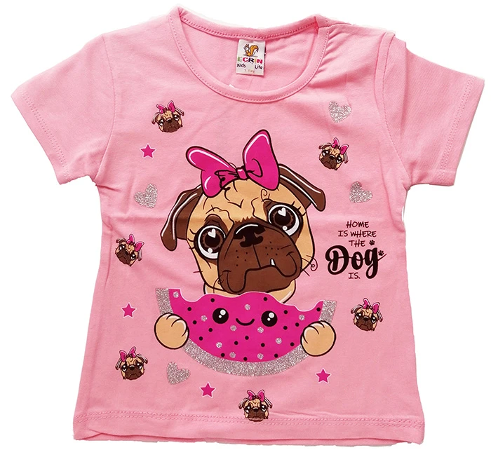 Majica dog pink